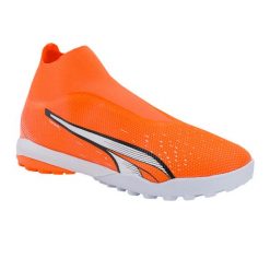 Buty do piłki nożnej męskie PUMA Ultra Match+ Ll TT. Brązowe buty sportowe męskie Puma, bez zapięcia, do piłki nożnej. Za 209.99 zł.