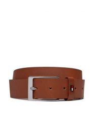 Tommy Hilfiger Pasek Męski Layton Leather 3.5 AM0AM10316 Brązowy. Brązowe paski damskie Tommy Hilfiger, bez wzorów, ze skóry. Za 169.99 zł.