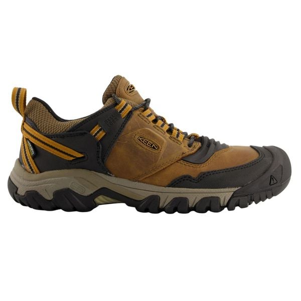 Buty trekkingowe męskie Keen Ridge Flex WP. Brązowe trekkingi męskie Keen. Za 571.55 zł.