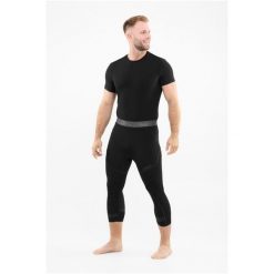 Bielizna męska VIKING Gary Pants 3/4 Bamboo. Czarna bielizna termoaktywna męska Viking, m. Za 119.90 zł.