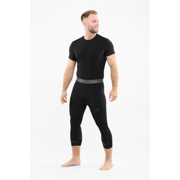 Bielizna męska VIKING Gary Pants 3/4 Bamboo. Czarna bielizna termoaktywna męska Viking, l, z elastanu. Za 119.90 zł.