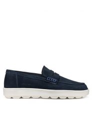 Geox Mokasyny U Spherica Ecub-1 U55GPD 00022 C4002 Granatowy. Niebieskie mokasyny męskie Geox, ze skóry. Za 379.99 zł.