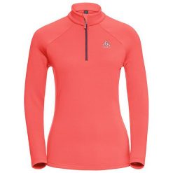 Odlo Bluza damska Midlayer 1/2 zip Snowbird brzoskwiniowa r. S (222001). Bluzy damskie marki Odlo. Za 90.90 zł.