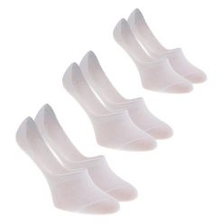 Męskie Skarpetki Footis NoShow (zestaw 3 Sztuk). Białe skarpety męskie MARTES ESSENTIALS, bez wzorów, z bawełny. Za 39.99 zł.