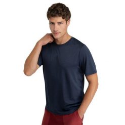 Heren wandel T-shirt met korte mouwen Trekking Siroko Scout Marine. Niebieskie t-shirty męskie SIROKO, xs, bez wzorów, z materiału, klasyczne, bez kołnierzyka. Za 85.60 zł.