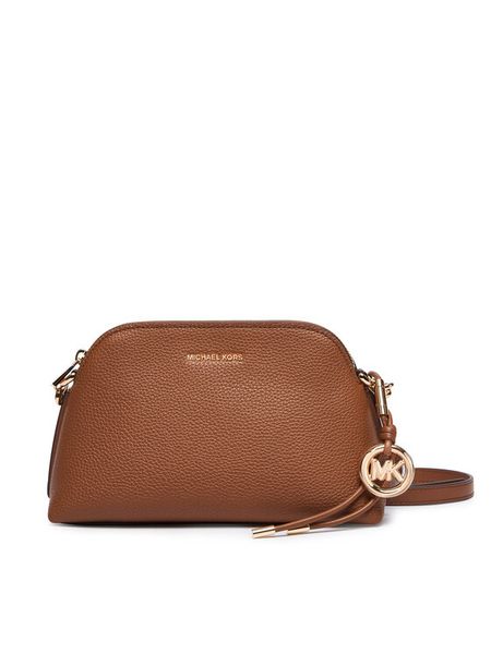 MICHAEL Michael Kors Torebka 32T6GX4C1L Brązowy. Brązowe listonoszki damskie MICHAEL Michael Kors, bez wzorów, bez dodatków. Za 989.99 zł.