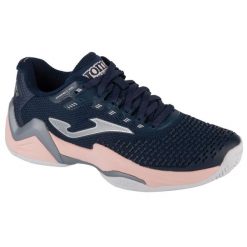 Buty do tenisa damskie Joma T.Ace Padel. Niebieskie obuwie sportowe damskie Joma, bez wzorów, z materiału, tenisowe. Za 259.99 zł.