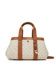 MICHAEL Michael Kors Torebka Romee 32T5G1ZC1B Beżowy. Brązowe torebki do ręki damskie MICHAEL Michael Kors, bez wzorów, ze skóry, bez dodatków. Za 899.99 zł.