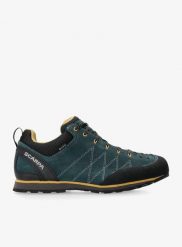 Buty podejściowe męskie Scarpa Crux GTX. Zielone trekkingi męskie Scarpa, trekkingowe, gore-tex. Za 654.49 zł.