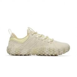 Buty do chodzenia damskie Merrell Wrapt. Białe obuwie sportowe damskie Merrell, bez wzorów, z materiału, trekkingowe. Za 649.99 zł.