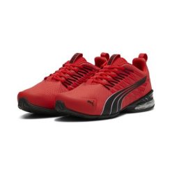 Buty Sportowe Męskie Puma Voltaic Evo. Czerwone buty sportowe męskie Puma, z materiału, bez zapięcia. Za 309.00 zł.