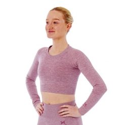 Xtreme Sportswear Crop Damski top sportowy z długim rękawem Różowy. Czerwone obuwie sportowe damskie XTREME SOCKSWEAR, bez wzorów, na fitness i siłownię. Za 142.99 zł.