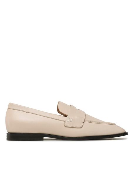 GINO ROSSI Mokasyny PENELOPE-01 Beżowy. Brązowe mokasyny damskie Gino Rossi, ze skóry. Za 219.99 zł.