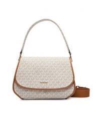 MICHAEL Michael Kors Torebka 30T6AX3M2B Kremowy. Białe torebki do ręki damskie MICHAEL Michael Kors, bez wzorów, ze skóry, bez dodatków. Za 1,469.00 zł.