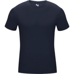 Koszulka z krótkim rękawem Podkoszulek męski Pro Compression. Niebieskie koszulki sportowe męskie BADGER SPORT, l, bez wzorów, bez kołnierzyka, bez ramiączek. Za 151.95 zł.