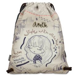 Beżowy Worek Anekke Stylowe Plecak Damski. Brązowe plecaki damskie Anekke, z aplikacjami, z materiału, eleganckie. Za 119.00 zł.