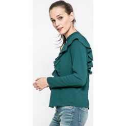 Jacqueline de Yong - Koszula. Szare koszule damskie Jacqueline de Yong, z długim rękawem. W wyprzedaży za 39.90 zł.