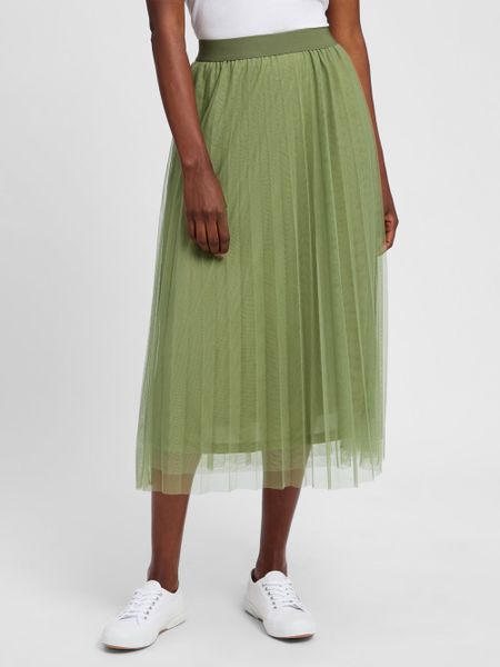 More & More spódnica maxi Kobiety zielony, 44. Zielone spódnice damskie More & More, bez wzorów, z tiulu, eleganckie, maxi. Za 249.95 zł.