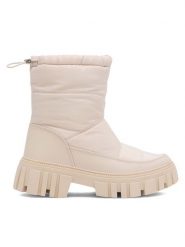 DeeZee Śniegowce ALFAMM N10370 Beżowy. Brązowe śniegowce i trapery damskie DeeZee, z materiału. Za 89.99 zł.