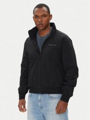 Tommy Jeans Kurtka przejściowa Essential DM0DM21667 Czarny Regular Fit. Czarne kurtki męskie Tommy Jeans, l, bez wzorów, z jeansu, bez kaptura. Za 399.99 zł.