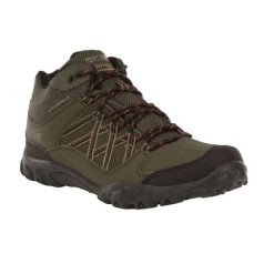 Męskie Buty Trekkingowe Edgepoint Mid. Brązowe trekkingi męskie Regatta. Za 279.99 zł.
