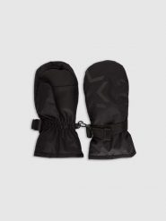 4F Rękawiczki zimowe z jednym palcem dziecięce - czarne L/XL. Czarne rękawiczki dziecięce 4f, bez wzorów. Za 49.99 zł.