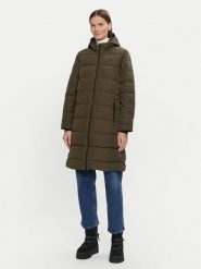Whistler Płaszcz zimowy Amaret W Long Puffer W234603 Zielony Regular Fit. Zielone płaszcze damskie Whistler, na zimę, bez wzorów, z syntetyku, bez kaptura. Za 229.99 zł.