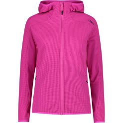 Bluza rozpinana damska CMP Spark Jacket Fix Hood. Czerwone bluzy damskie CMP, s, bez wzorów, bez kaptura. Za 240.99 zł.