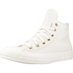 Buty CONVERSE CHUCK TAYLOR ALL STAR GOLD Biały. Białe trampki i tenisówki damskie Converse, bez wzorów, ze skóry, retro, bez zapięcia. Za 384.21 zł.