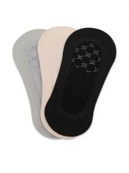 Nine West Stopki LA_NW_4WB_006_SS25 (3-PACK) MIX Kolorowy. Skarpety damskie Nine West, bez wzorów, z bawełny. Za 39.99 zł.