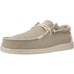 Buty HEY DUDE WALLY BRAIDED Beżowy. Brązowe trekkingi męskie PRO BRANDS, trekkingowe. Za 299.15 zł.