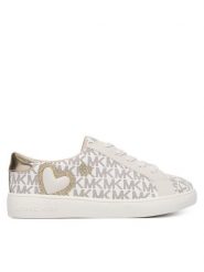 MICHAEL Michael Kors Sneakersy Jem Kehlani II MK04845256 Kremowy. Białe buty sportowe dziewczęce MICHAEL Michael Kors, bez wzorów, ze skóry, bez zapięcia. Za 389.99 zł.