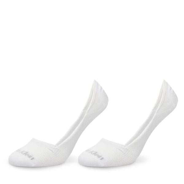 Stopki Calvin Klein. Białe skarpety damskie Calvin Klein, bez wzorów. Za 49.99 zł.