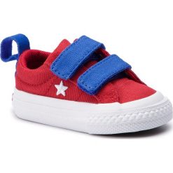 Trampki CONVERSE - One Star 2V Ox 760765C Gym Red/Hyper Royal/White. Półbuty chłopięce marki Converse. Za 219.00 zł.