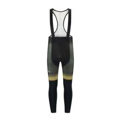 Spodnie rowerowe męskie Rogelli Stryde z wkładką i szelkami. Czarne spodnie sportowe męskie Rogelli, l, bez wzorów, z elastanu, rowerowe. Za 435.00 zł.