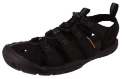 Sandały damskie, Keen Wms Clearwater CNX. Czarne sandały damskie Keen, bez wzorów, z materiału, bez obcasa, bez zapięcia. Za 537.00 zł.