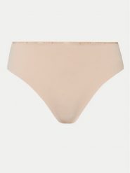 Tommy Hilfiger Figi klasyczne UW0UW05215 Beżowy. Brązowe figi damskie Tommy Hilfiger, s, bez wzorów, z syntetyku. Za 69.99 zł.