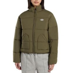 Kurtka DICKIES SUMMERDALE Zielony. Zielone kurtki damskie Dickies, bez wzorów, z tkaniny, bez kaptura. Za 681.19 zł.