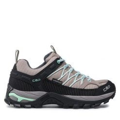 Trekkingi CMP. Szare obuwie sportowe damskie CMP, bez wzorów, trekkingowe. Za 289.99 zł.