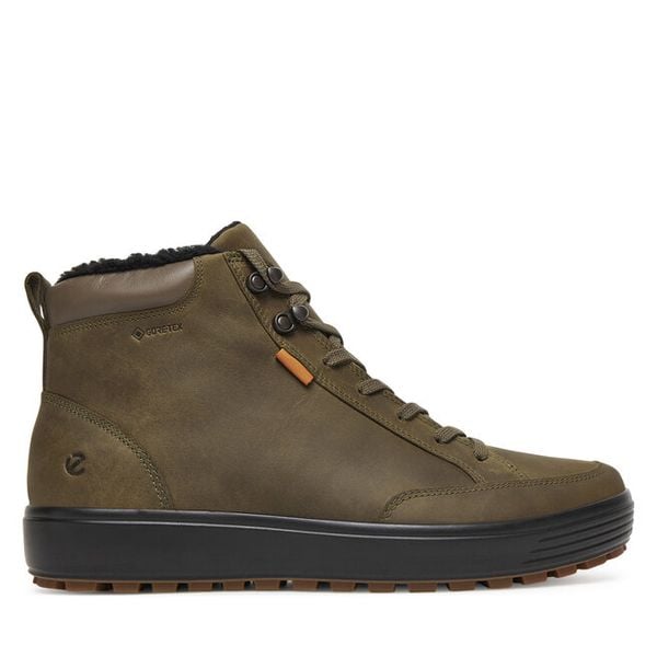 Trzewiki ECCO. Zielone botki męskie ecco, bez wzorów, bez zapięcia. Za 649.99 zł.