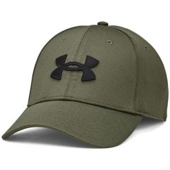 Czapka Under Armour Blitzing. Czarne czapki i kapelusze męskie Under Armour, bez wzorów, z materiału. Za 127.95 zł.