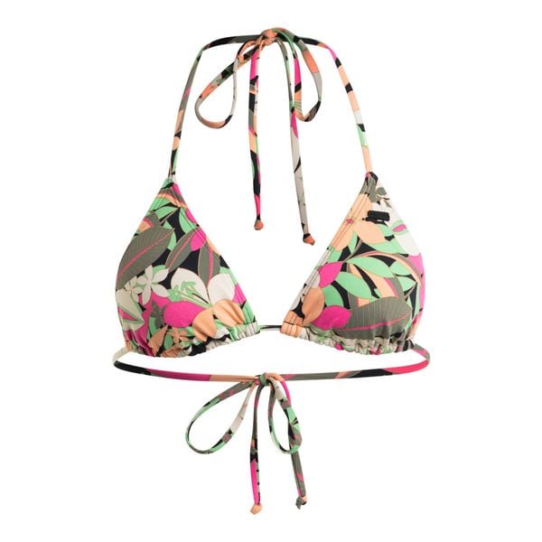 Top bikini tiki tri dla Kobiety PRINTED BEACH CLASSICS Czarny. Czarne bikini damskie Roxy, s, bez wzorów. Za 129.00 zł.