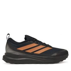 Buty do biegania adidas. Czarne buty sportowe męskie Adidas, bez zapięcia, do biegania. Za 259.99 zł.