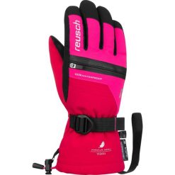 Rękawiczki dla dzieci Reusch Lando R-TEX® XT. Czerwone rękawiczki dziecięce Reusch, bez wzorów, z materiału. Za 228.23 zł.
