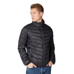 Kurtka puchowa Protest Prtshaffer. Czarne kurtki męskie Protest, na zimę, bez wzorów, z puchu, trekkingowe. Za 425.50 zł.