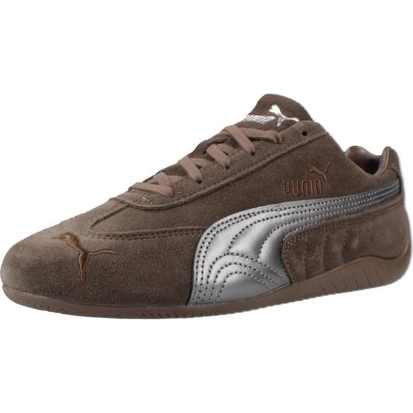 Buty PUMA YELLOW SPEEDCAT LUX Brązowy. Brązowe obuwie sportowe damskie Puma, trekkingowe. Za 459.99 zł.