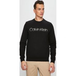Calvin Klein - Bluza. Czarne bluzy męskie Calvin Klein, l, bez wzorów, z bawełny, bez kaptura. W wyprzedaży za 359.90 zł.