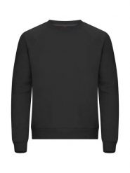 Clique Miami PRO Roundneck bluza z okrągłym dekoltem French Terry. Czarne bluzy męskie CLIQUE, s, bez wzorów, z bawełny, bez kaptura. Za 190.50 zł.