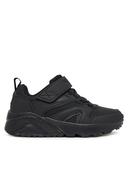 Skechers Sneakersy Uno Lite 403640L BBK Czarny. Czarne buty sportowe chłopięce Skechers, bez wzorów, ze skóry, bez zapięcia. Za 169.99 zł.