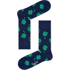 Happy Socks - Skarpety Big Luck. Niebieskie skarpety męskie Happy Socks, z bawełny. Za 39.90 zł.